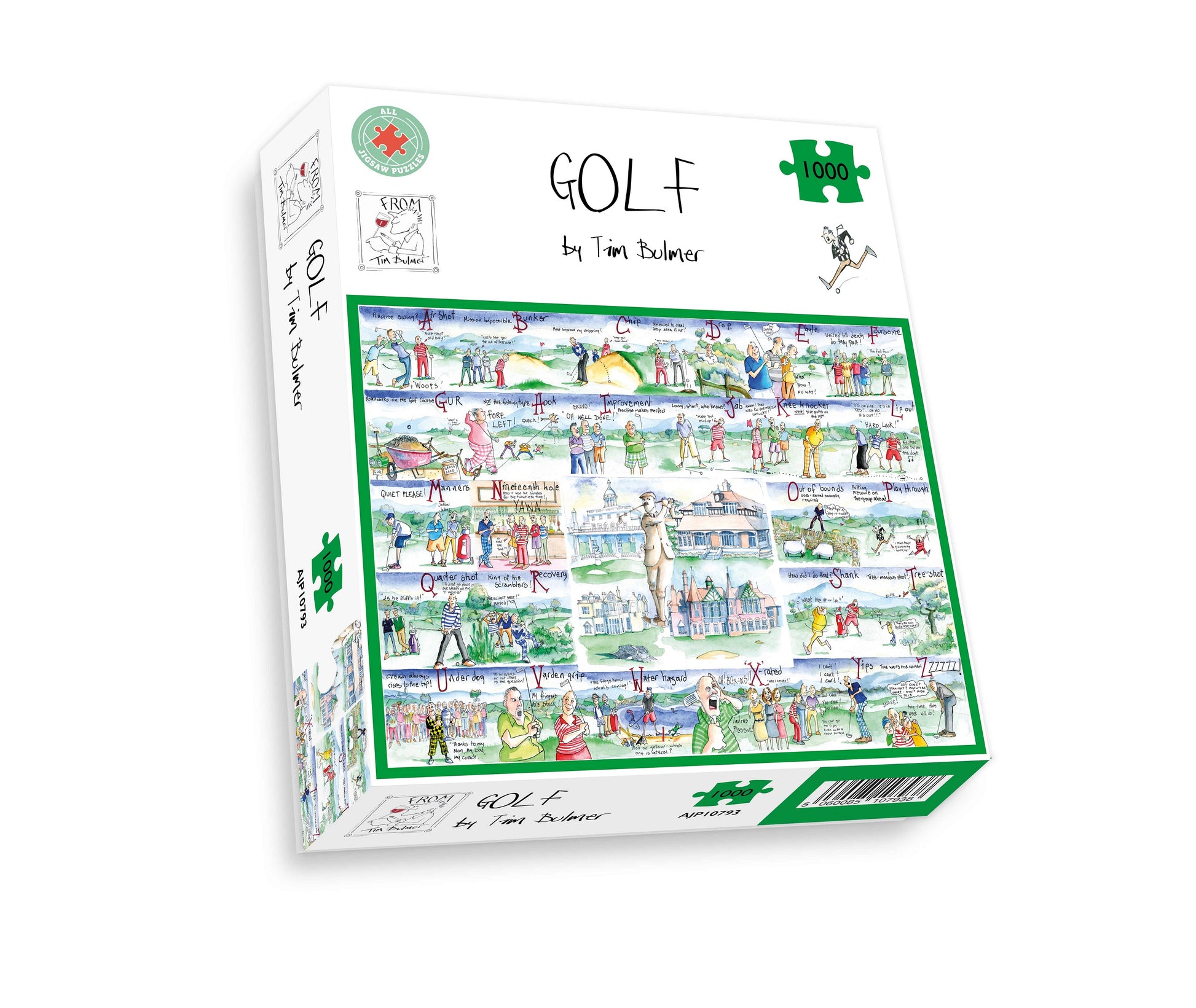 Golf - Tim Bulmer 1000 Piece Jigsaw Puzzle