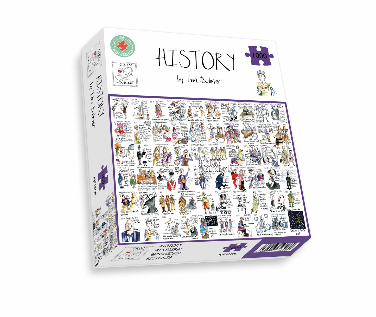 History - Tim Bulmer 1000 Piece Jigsaw Puzzle box