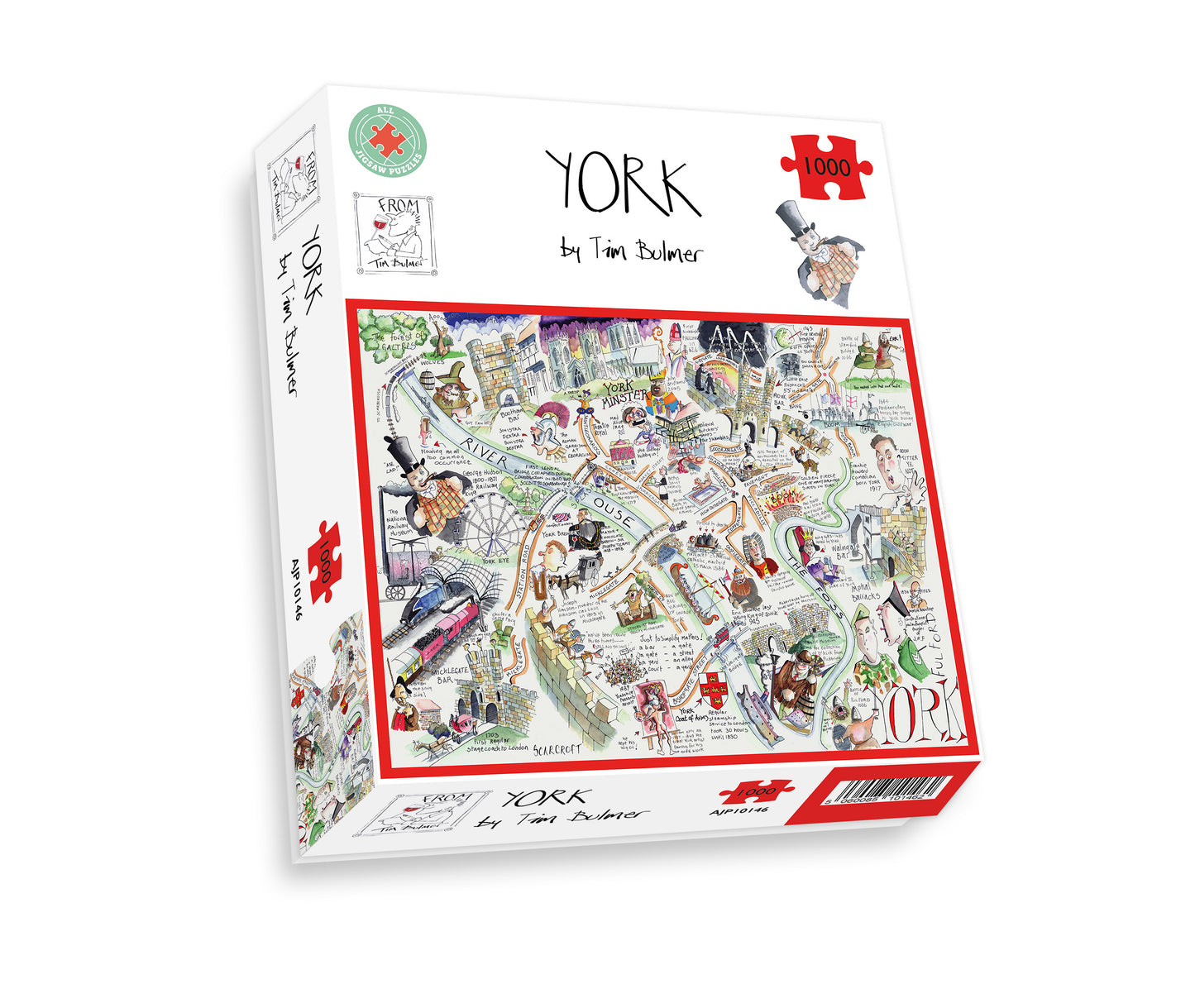 York - Tim Bulmer 1000 Piece Jigsaw Puzzle