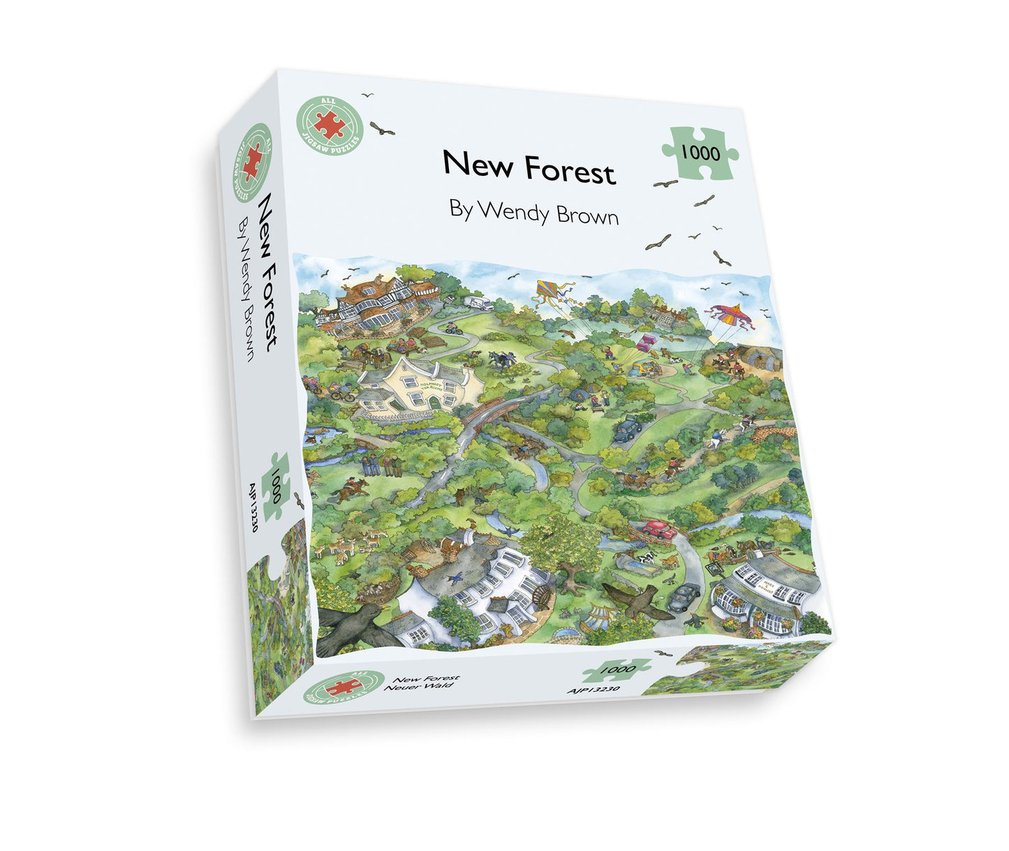 New Forest - Wendy Brown 1000 Piece Jigsaw Puzzle