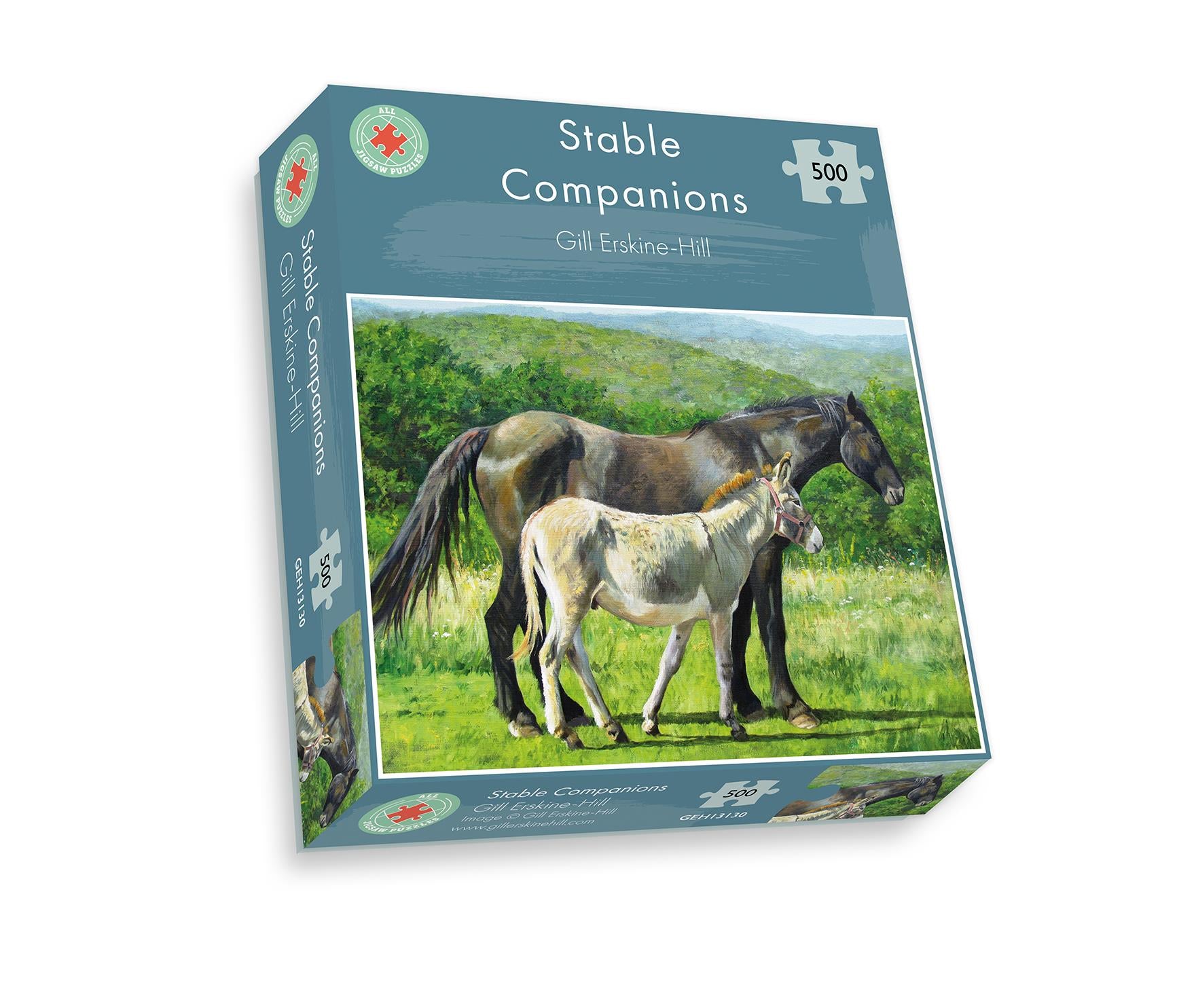 Stable Companions 500 Piece Jigsaw Puzzle