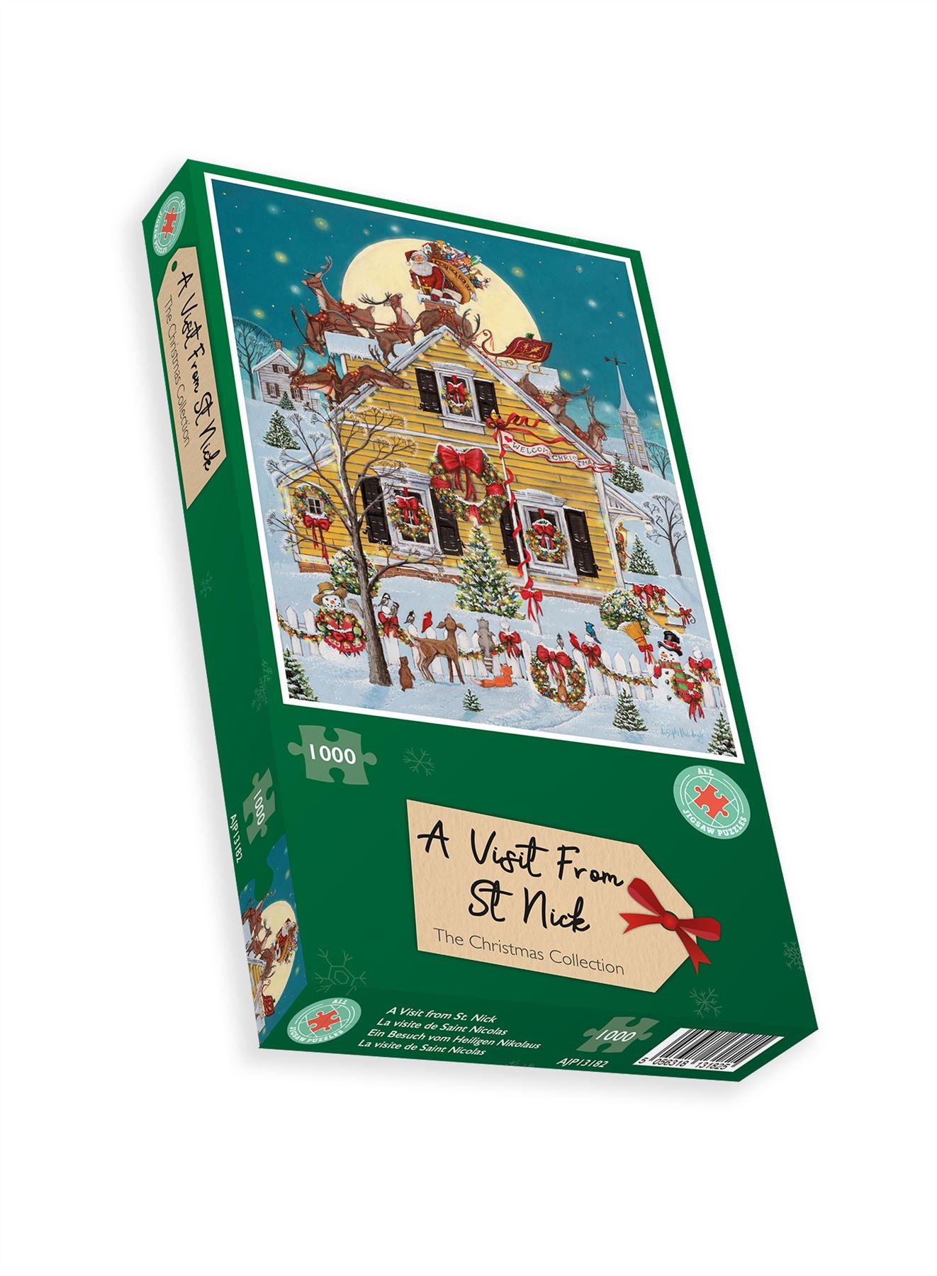 A Visit from St Nick 1000  Piece Jigsaw Puzzle 