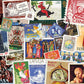 Christmas Stamps from Around the World 1000 Piece Jigsaw Puzzle