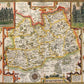 Surrey Historical Map 1000 Piece Jigsaw Puzzle (1610) - All Jigsaw Puzzles UK
 - 1